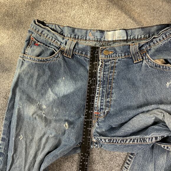 LAPCO FR Workwear Jeans Mens Size 40x32 Blue Straight NFPA 70E Flame Resistant - Picture 4 of 11